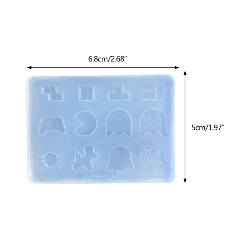 Siy Cetakan Resin Bahan Silikon Desain Hollow Untuk Filler Shaker