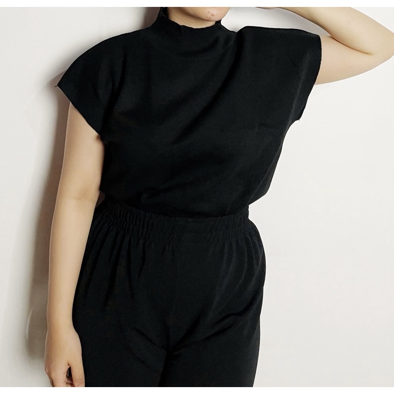 Turtleneck Tanktop Knit / tanktop knit