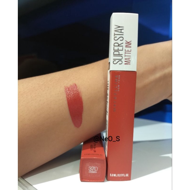 *Nf_s MAYBELLINE lips "SUPERSTAY MATTE INK"no.370(overseer)