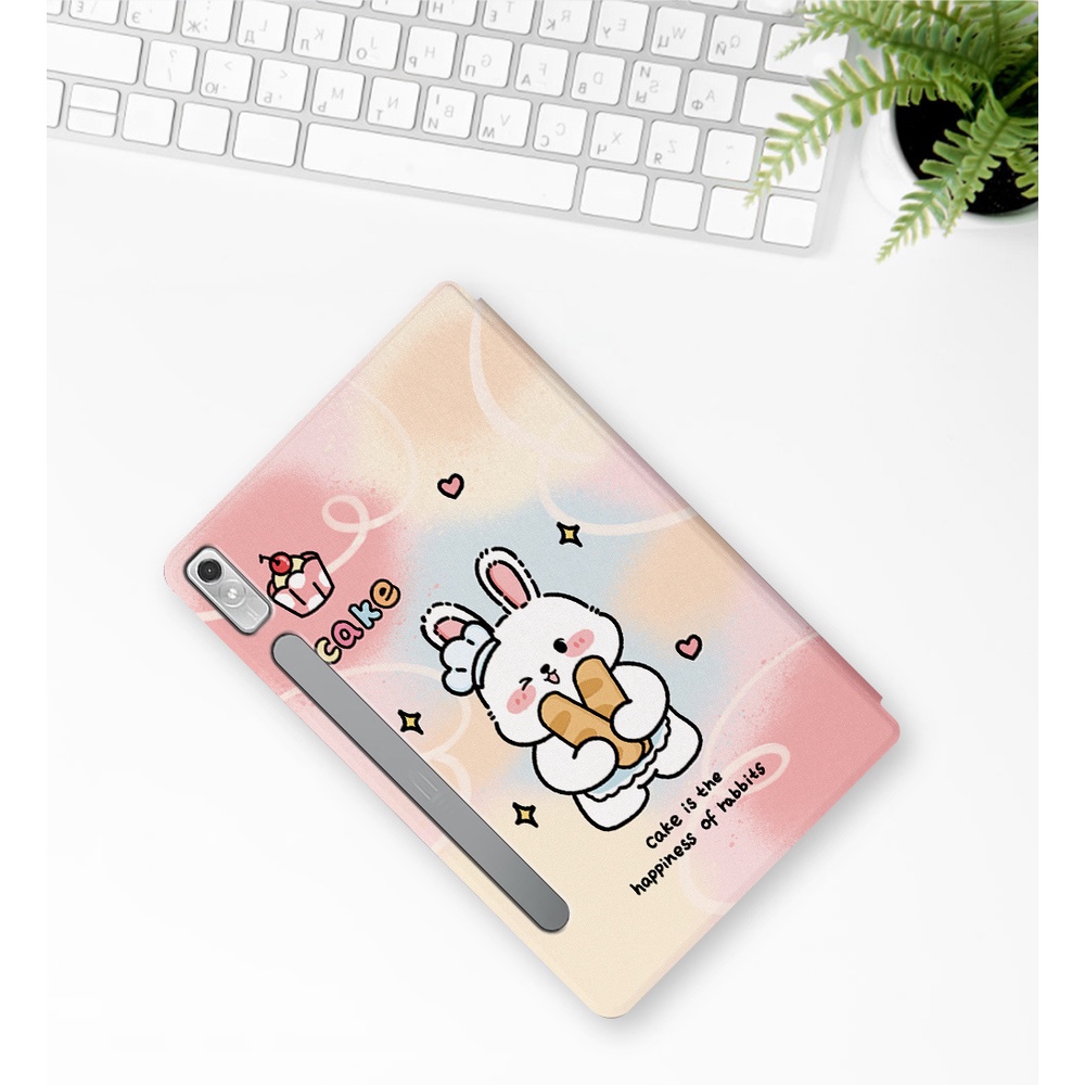 Flip Case Tablet Lenovo XiaoXin Pad Pro (2022) 11.2 inch TB-138FU Motif Kartun Anime Bahan Kulit PU