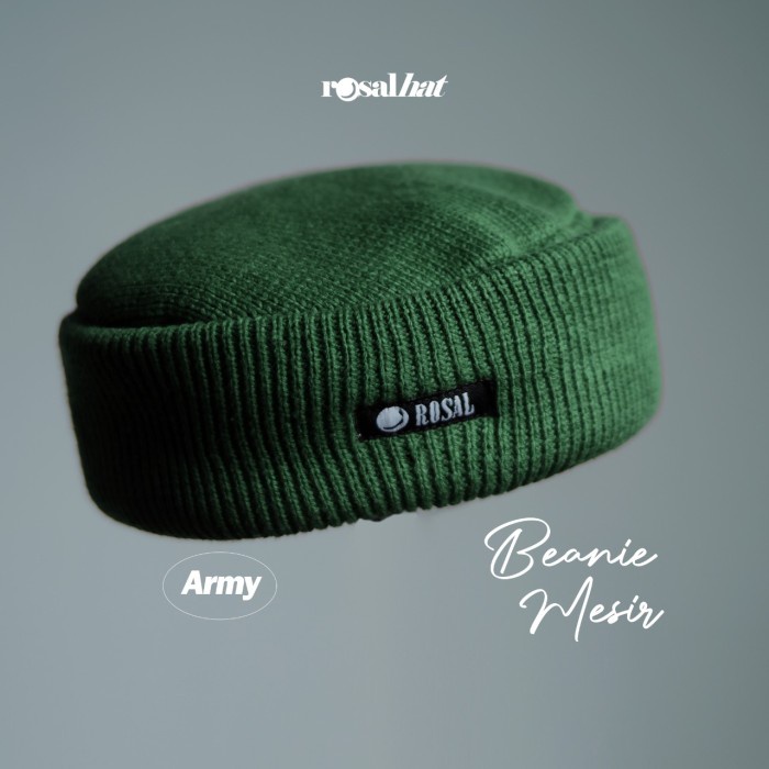Beanie Mesir ROSAL Peci Topi Beanie Kupluk Mesir Rajut Pria Dewasa
