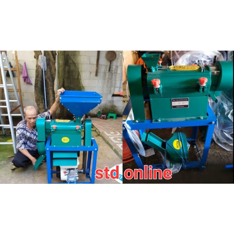 Mesin Pengupas Gabah Menjadi Beras / Mini Polisher KD 350 Merk RICHI