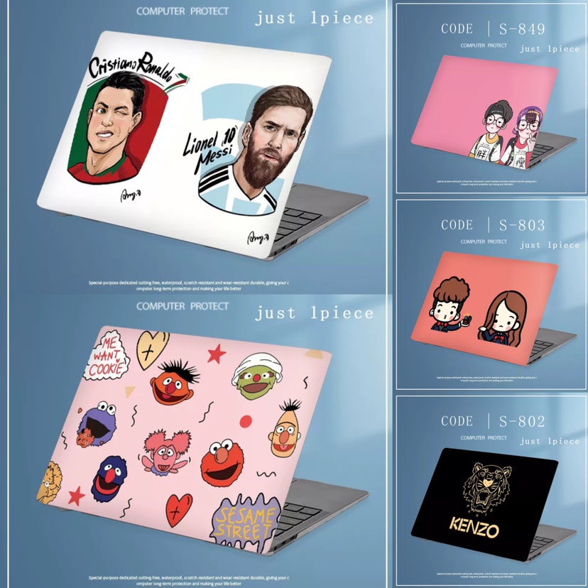 1pc Universal Bebas Potong COD Laptop Decals Warna-Warni Komputer Piala Dunia Dekorasi Stiker Kulit Film Untuk Lenovo Ideapad S415 Ideapad S300-13 S400 S410P Full Cover Sticker