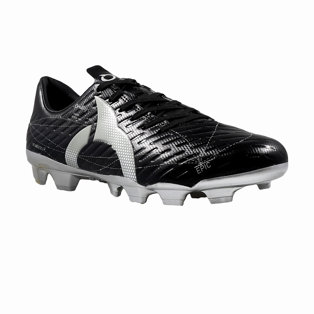 SEPATU BOLA ORTUSEIGHT FORTE SOLSTICE FG - BLACK SILVER