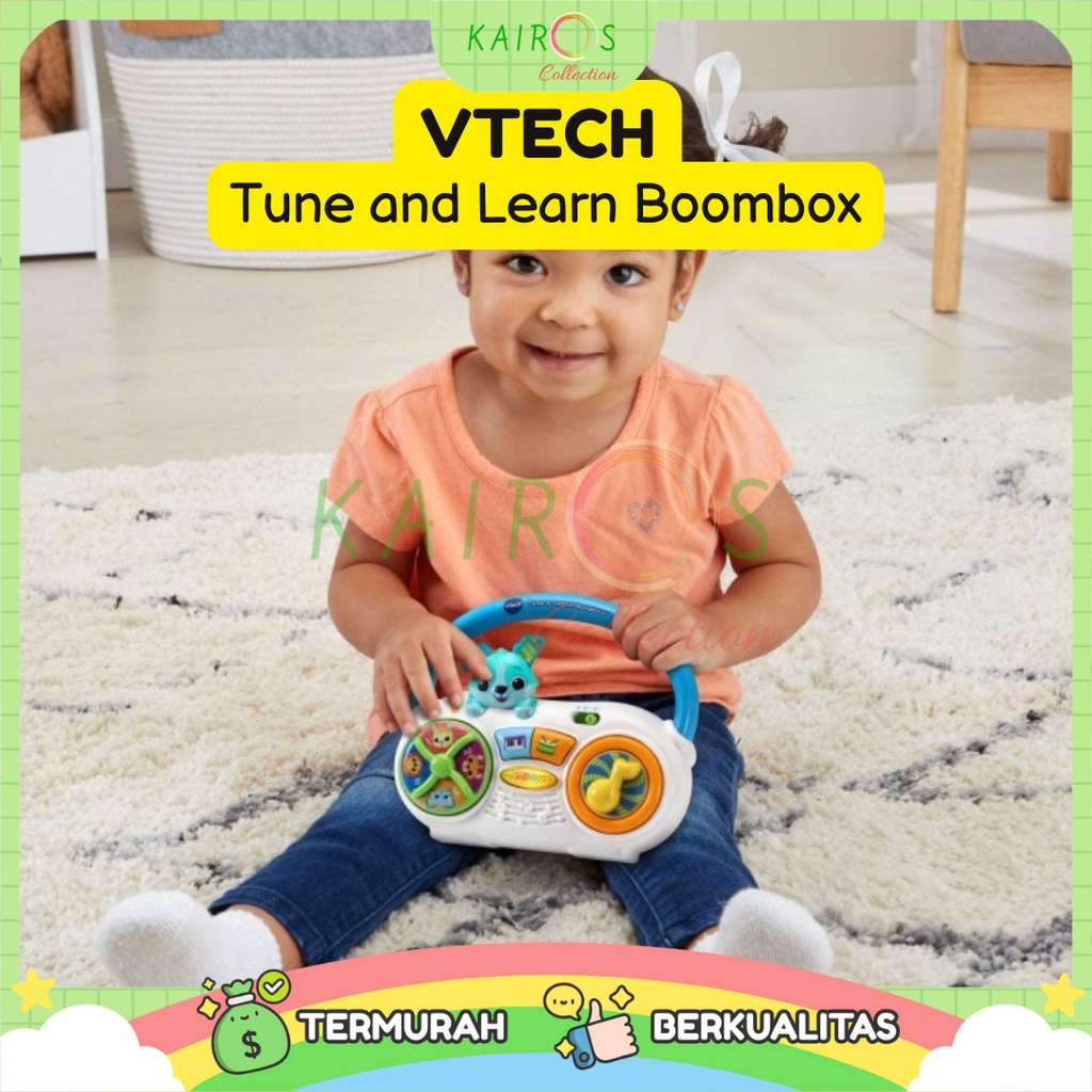 Vtech tune and learn boombox mainan edukasi anak