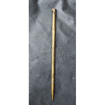 tongkat komando kuningan berajah