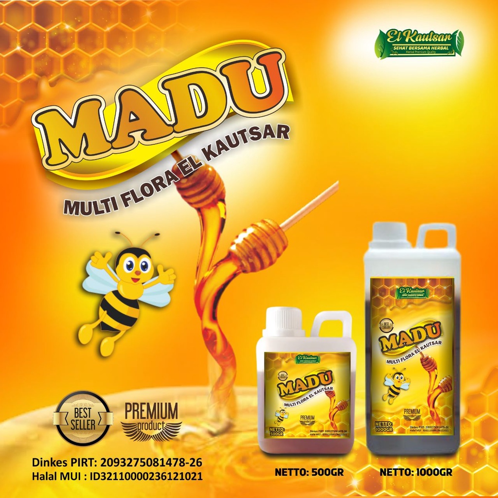 

Madu Murni Multi Flora Kautsar 500gr