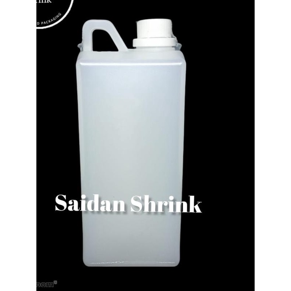 

Plastik Segel atau PVC Shrink Jerigen 1L Tinggi