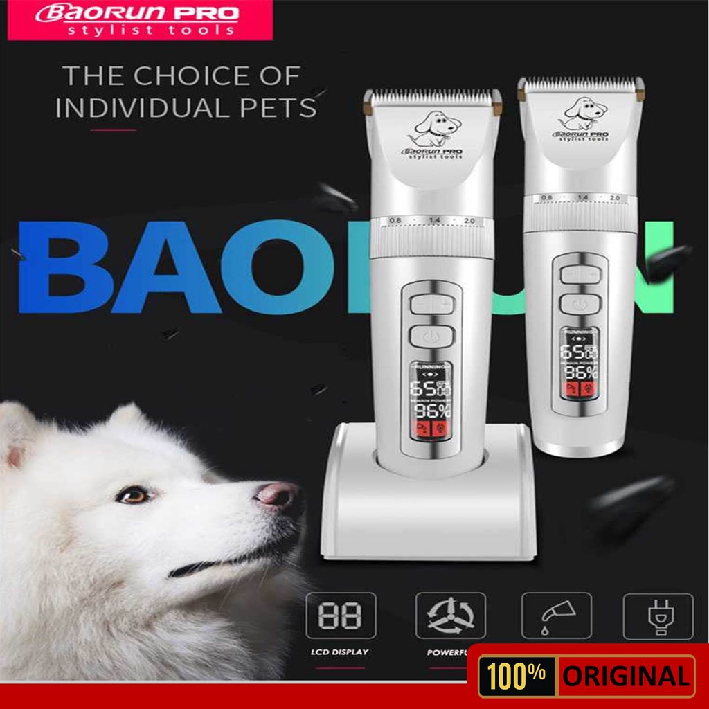 Alat Cukur Anjing Hewan Elektrik Grooming Kucing Anjing Cukuran Bulu Kucing Anjing