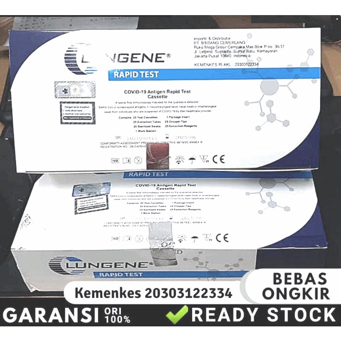 lungene Swab antigen akl 5 Pcs