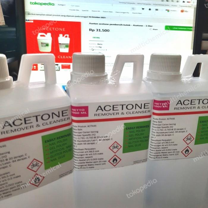 Aseton Acetone Pembersih Kutek - Acetone - 1 Liter 64