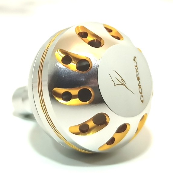 PROMO COD Knob Handle Reel Gomexus 35mm 35 mm - Silver Gold
