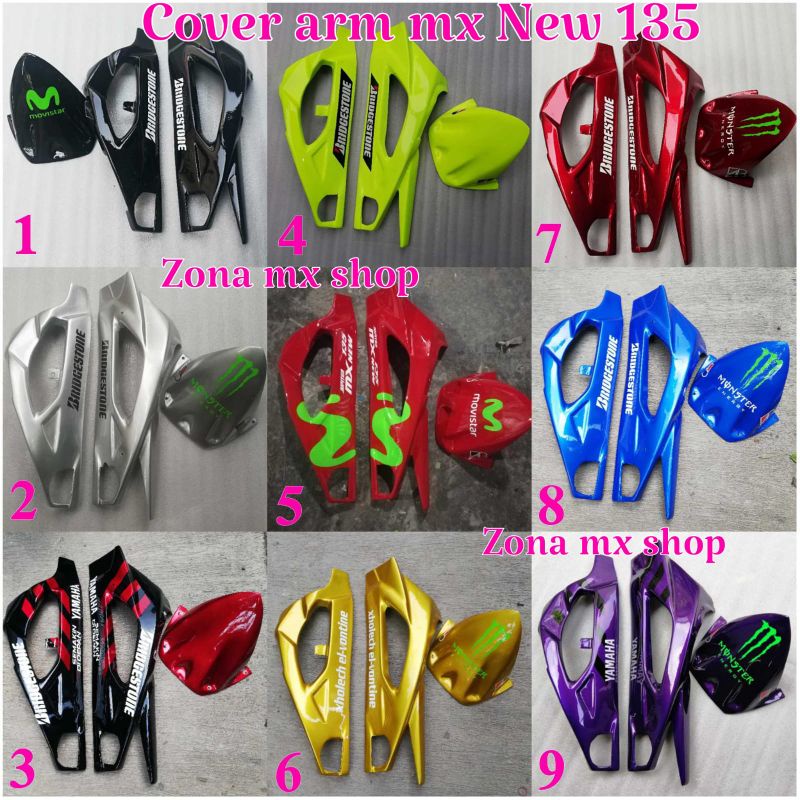 cover arm mx New 135