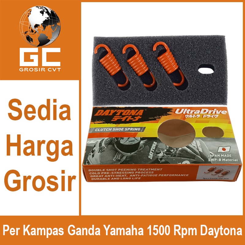 Daytona Per Sentrik Kampas Ganda Kopling Nmax Aerox Mio Sporty Smile M3 S Z Soul GT Fino Freego Gear Fazzio X-Ride 110 115 125 155 1500 RPM 4954 4956 4958