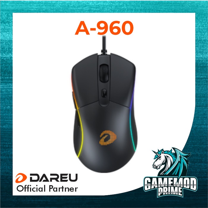 Mouse Gaming Lightweight Dareu A960 ALPHA A-960 65Gr