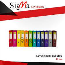 Odner / Ordner FORTE folio / kwitansi warna warni (Pcs) (AtkSigma)
