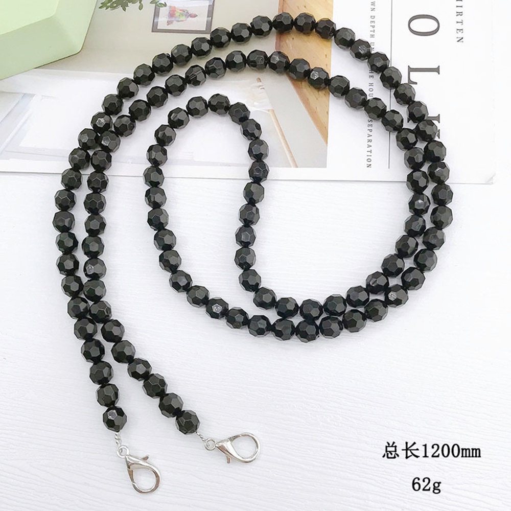 Tali lanyard anti Hilang Bahan Metal Aksen Mutiara Untuk Handphone