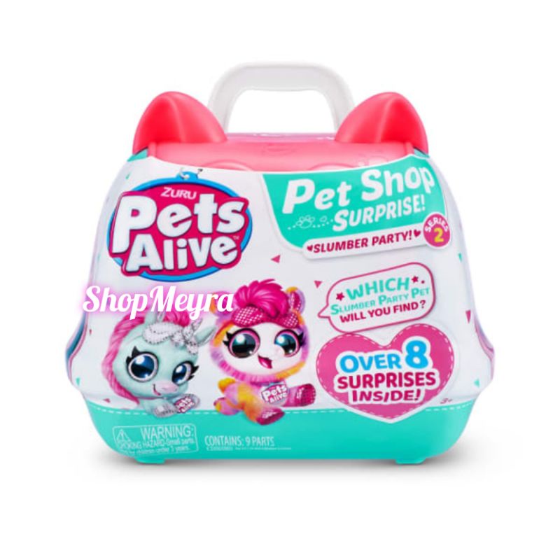 Zuru Pets Alive Pet Shop Surprise Series 2 Slumber Party