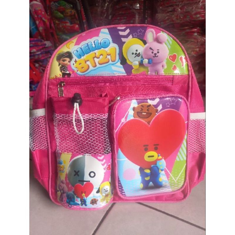 Tas Ransel ukuran TK model botol printing