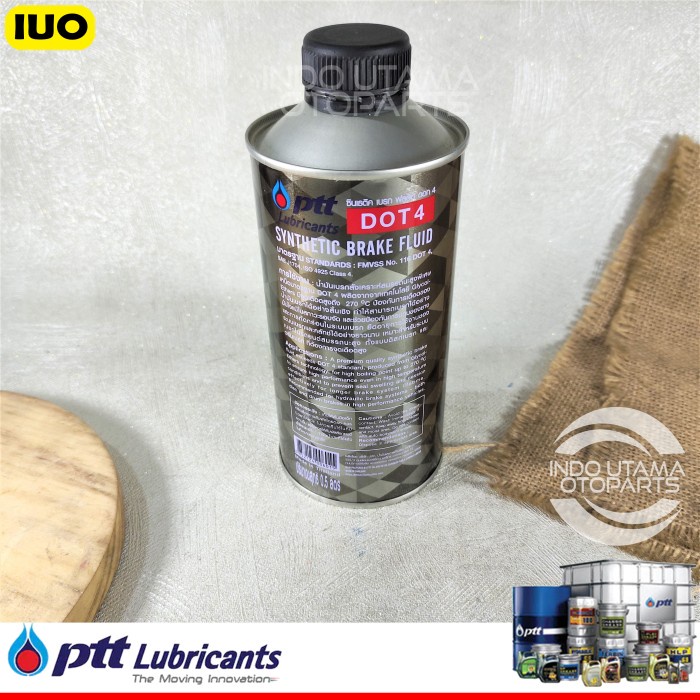 Minyak Rem PTT DOT 4 Brake Fluid 500ml