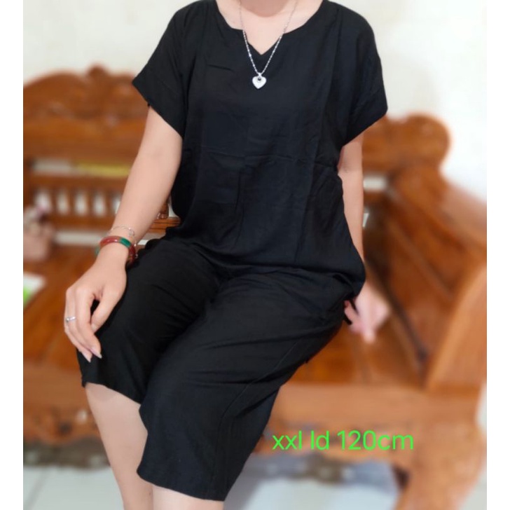 (COD) Setelan andin polos kekinian/setelan polos wanita remaja yang lagi viral/setelan polos terbaru