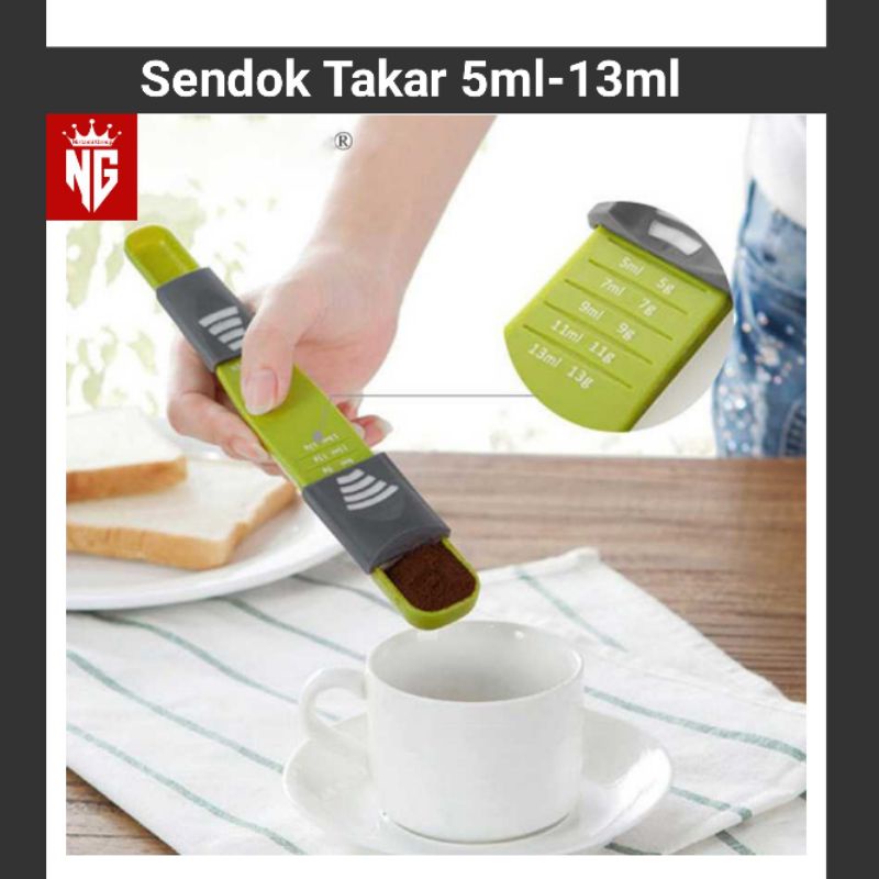 Sendok Takar Kue Susu Mpasi Ukuran Takaran 10 Gram dan ML Measuring Cup Spoon Sendok Takar Kopi Ukur