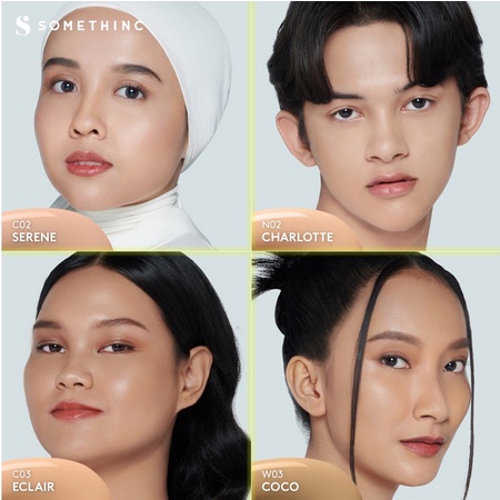 SOMETHINC COPY PASTE Breathable Mesh Cushion SPF 33 PA+++ - Glow Finish Tidak Menyumbat Pori-Pori | SOMETHINC Hooman  Breathable Mesh Cushion SPF 33 PA+++ - Glow Finish Tidak Menyumbat Pori-Pori