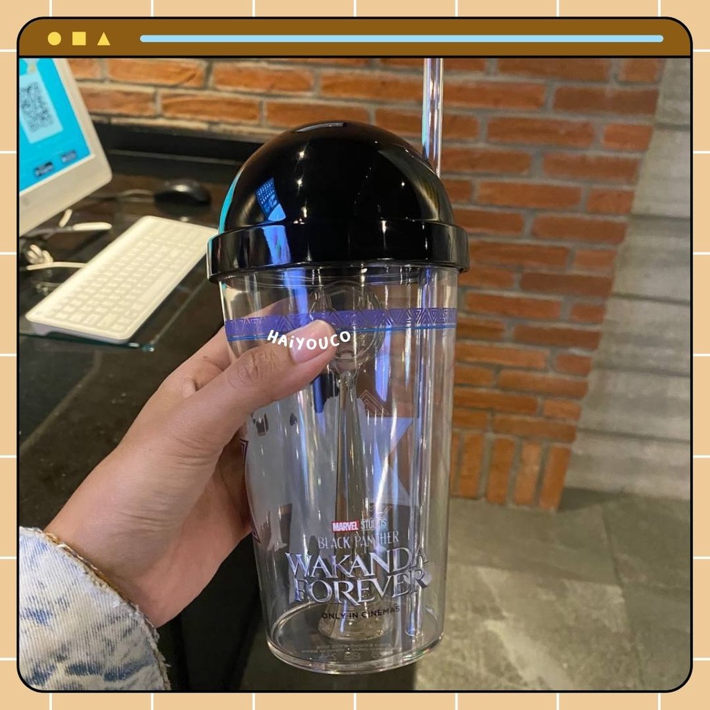 Tumbler CGV Black Panther: Wakanda Forever Original 100% / Tumbler Black Panther: Wakanda Forever CG