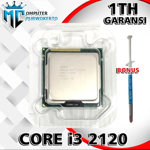 prosessor core i3 2120 3,30 GHz socket 1155