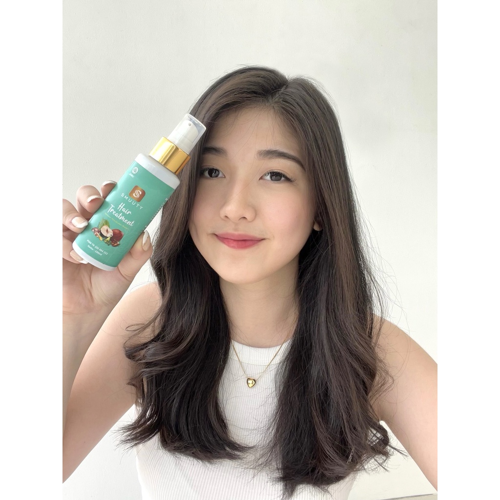 (COD ) Minyak Kemiri Perawatan Rambut Rontok/Kusam/Rusak , Hair Treatment Smuuty Serum Kemiri Bakar 