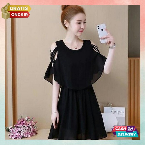 Dres Natal Pesta Ghaon Remaja Premium Murah Dress Wanita Terbaru Minidress Cewe Acara Nikahan Deres 