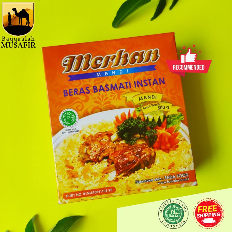 

Beras Basmati Arab Instan 500 gr (MERHAN) Nasi Khas Tengah