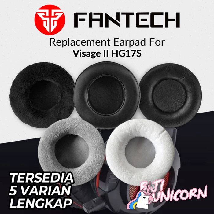 Earpad Earcup Ear Cushion Fantech Visage II HG17S Busa Bantalan Foam