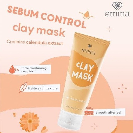 EMINA CLAY MASK SEBUM CONTROL - 60ML