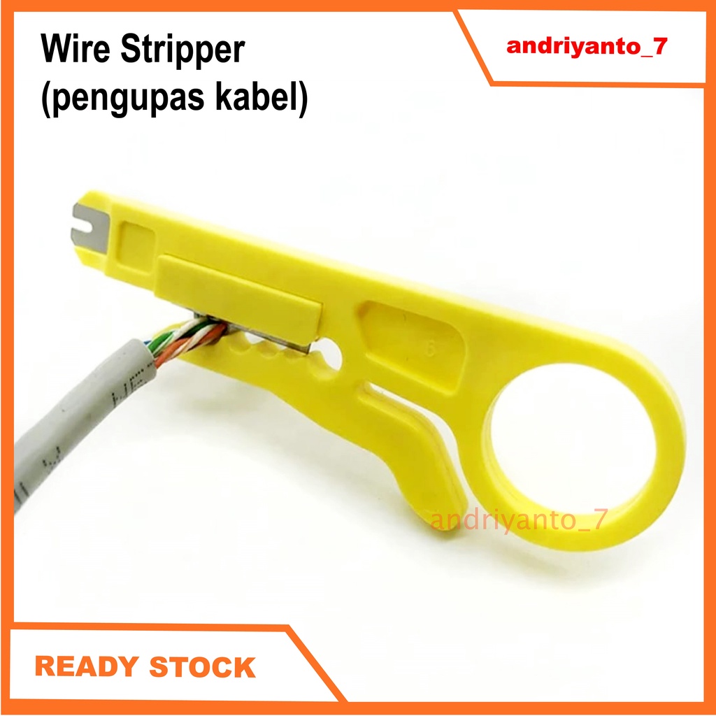 Alat Pengupas Kabel Utp Wire Stripper
