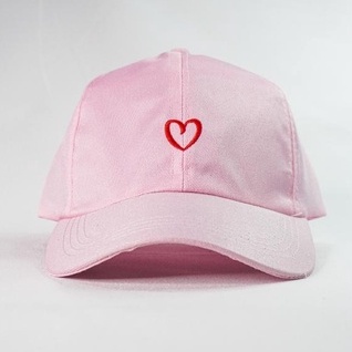 Topi Baseball Bordir Love Challenge Gaya Korea Pria Wanita Distro Dewasa