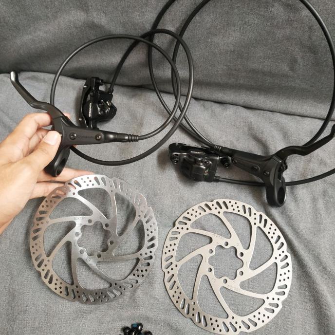 Rem Hidrolik Tektro M275 Brakeset Not Shimano Mt200 Logan Zee Slx