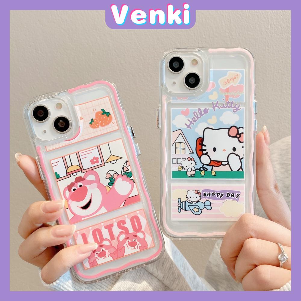 Case For iPhone 14 Pro Max Soft Silcone Big Hole Space Case Cartoon Cute Bear Cat Plating Buttons Camera Protection Shockproof For iPhone 14 13 12 11 Plus Pro Max 6 7 8 Plus XR XS