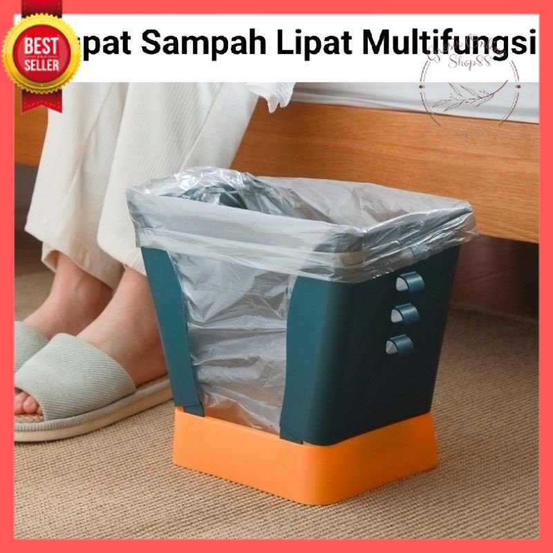 GOS - &quot;PAKET MURCE&quot; RAK YOYO + TEMPAT SAMPAH LIPAT + PAYUNG LIPAT OTOMATIS