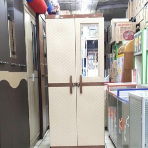 

Lemari Plastik 2 Pintu 4 Susun Jumbo Kaca stock ready