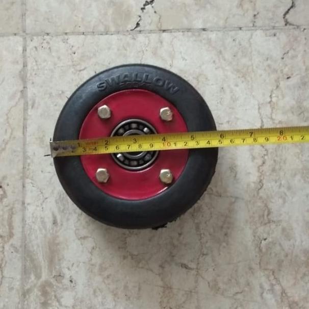 roda troly, troli, lory, lori 6 inch