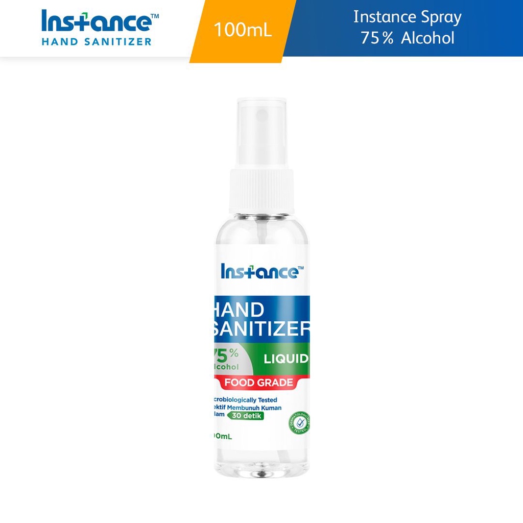 INSTANCE HAND SANITIZER 100ml FOOD GRADE SPRAY