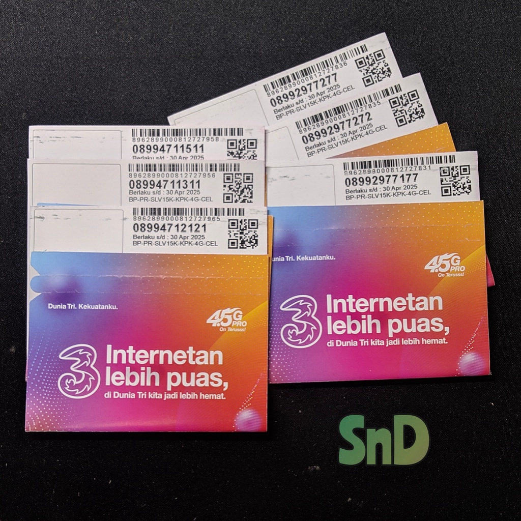 KARTU PERDANA TRI CANTIK 11 DIGIT SERI