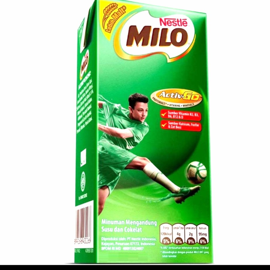 

Milo coklat kotak 180ml