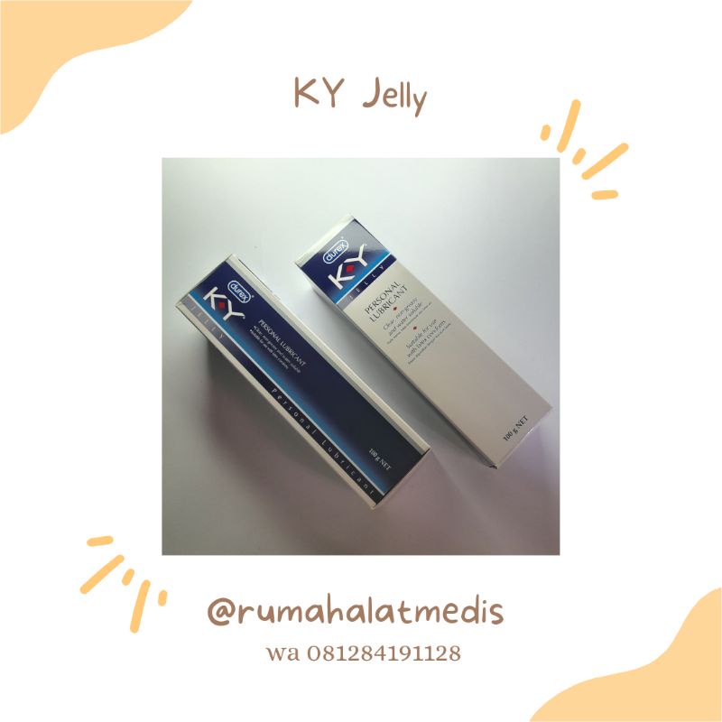 Bestbuy0404 Ky Jelly 100 Gr Personal Lubricant Durex K.Y Jelly Lubricant Gel