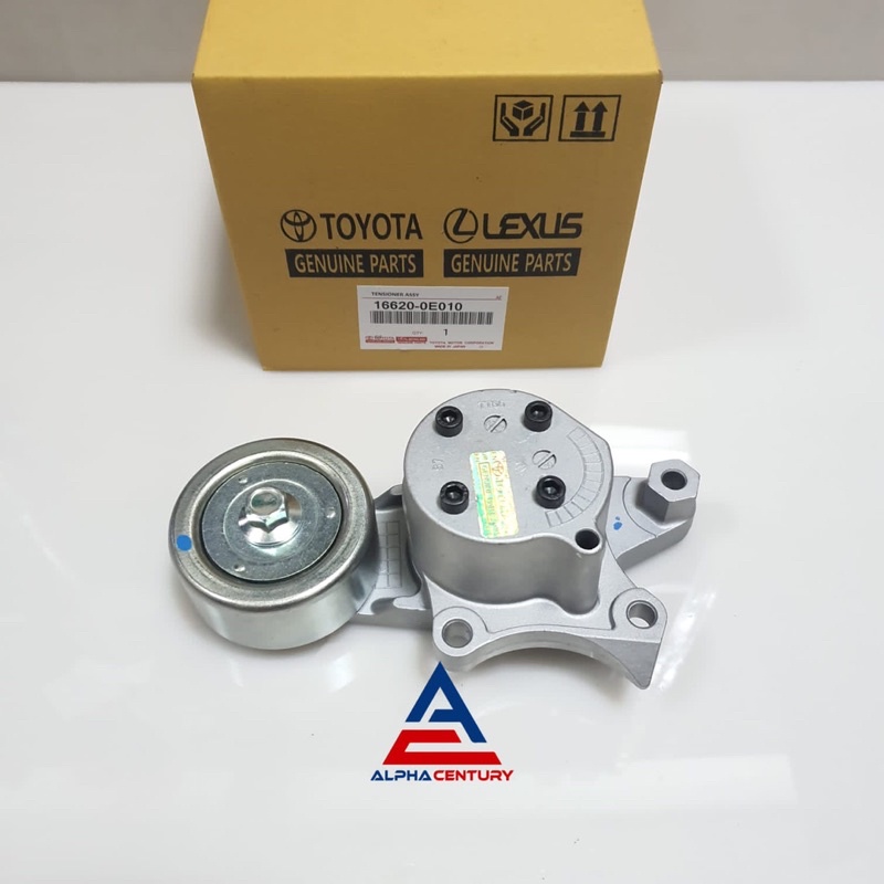 TENSIONER FAN BELT ASSY INNOVA REBORN HILUX FIGO FORTUNER VRZ ORI GARANSI