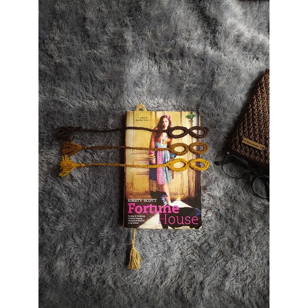 

Eyeglasses Bookmark Crochet|Pembatas Buku|Pembatas Buku Rajut|Banna