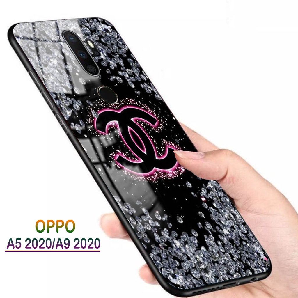 Softcase Kaca OPPO A5 2020 A9 2020 - Case Handphone A5 2020 A9 2020 [T10].