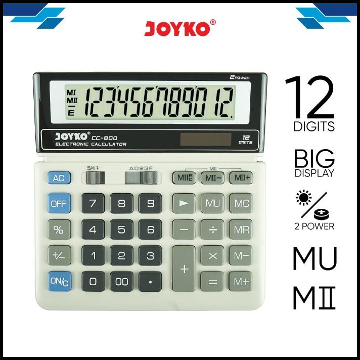 

Calculator / Kalkulator Joyko Cc-800 / 12 Digits