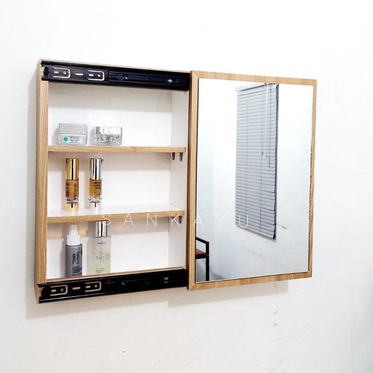 Untuk Anda--Cermin Hias Dinding | Cermin Geser | Tempat Make Up | Lemari Make Up | Tempat Penyimpana